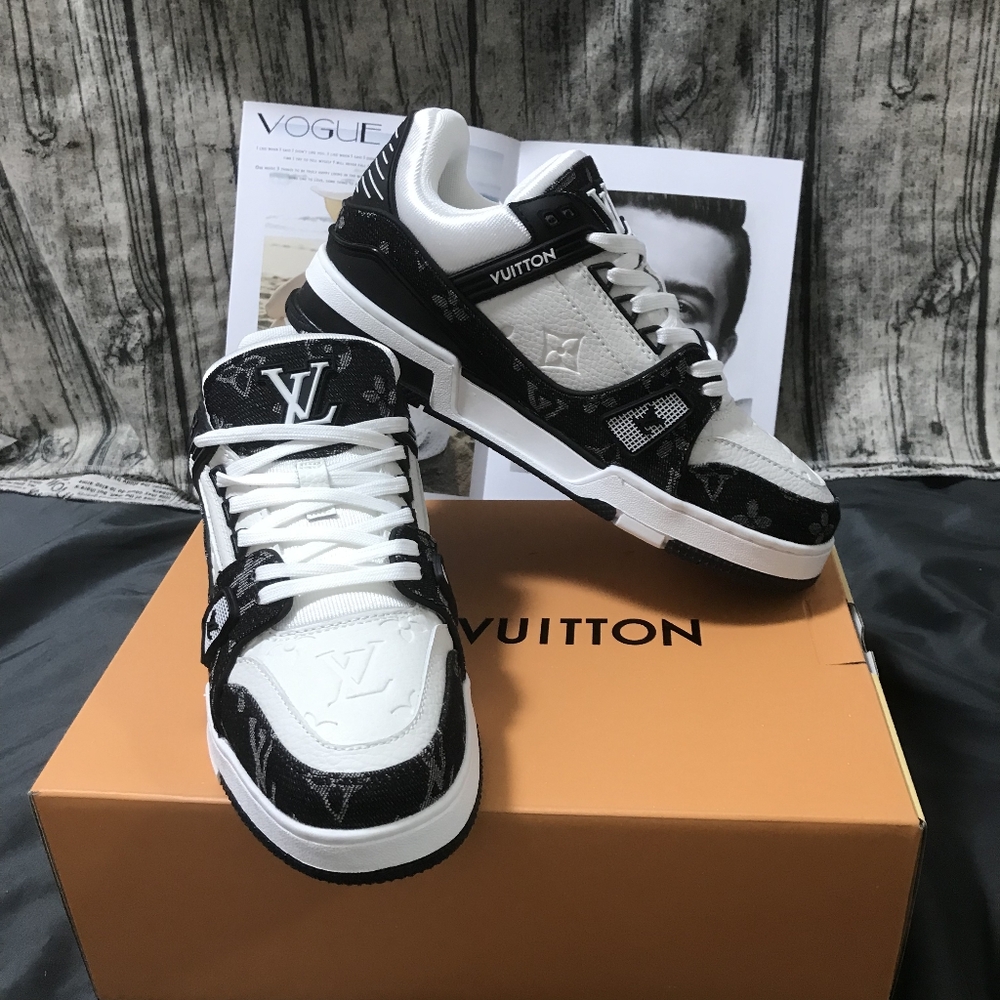 ❗RARE🔥Louis Vuitton LV Trainer Sneakers EU39